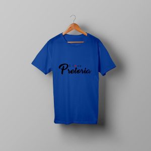 Round Neck T-shirt - Blue