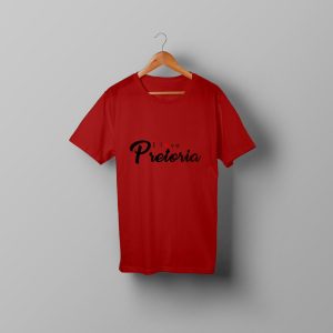 Round Neck T-shirt - Red