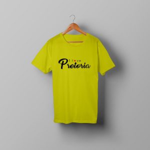Round Neck T-shirt - Yellow